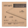 Панель ультратонкая светодиодная LightPhenomenON LT-UTP-02-IP40-40W-6500К LED - Светильники - Для общественных зданий - Магазин стабилизаторов напряжения Ток-Про